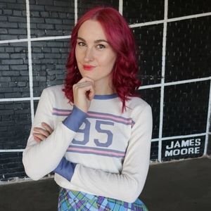 Delia's Thermal Crop Long Sleeve